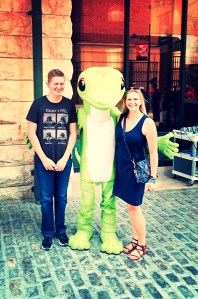 The Giant and me working it for free junk. 