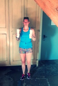 Post run coffee for four!